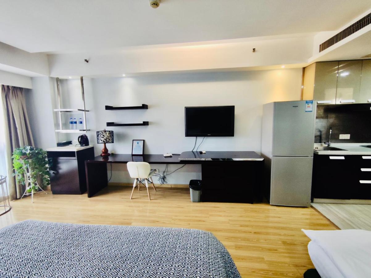 Nanjing Kaibin Apartment - Aishang Shopping Mall ภายนอก รูปภาพ