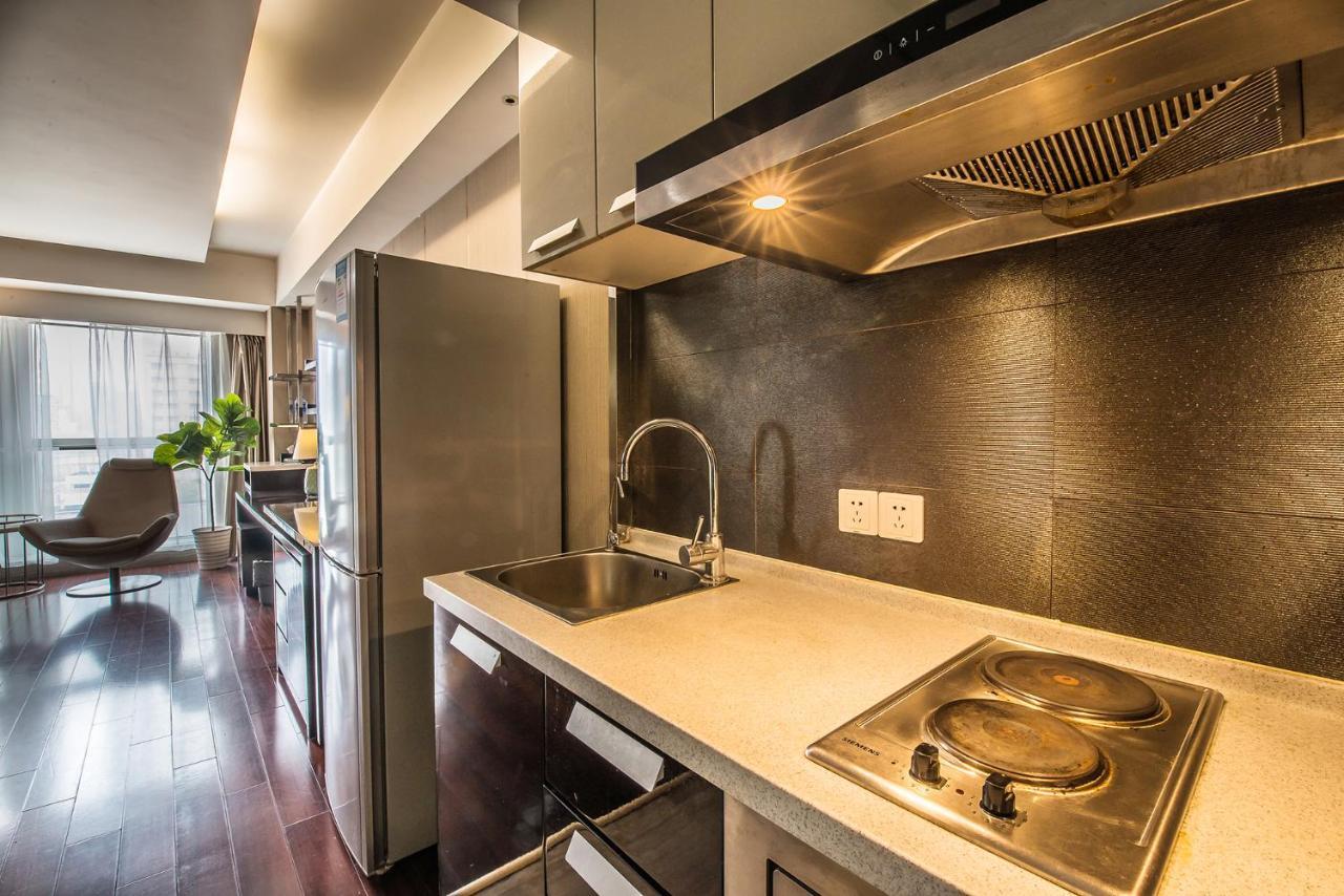 Nanjing Kaibin Apartment - Aishang Shopping Mall ภายนอก รูปภาพ
